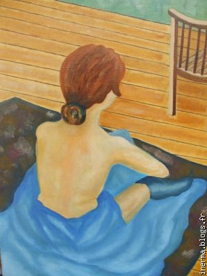 BAIGNEUSE NUE (30x40 cm)